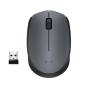 Preview: Logitech M170 Wireless Maus grau – 2,4 GHz Funkmaus optisch 1000 DPI Plug & Play
